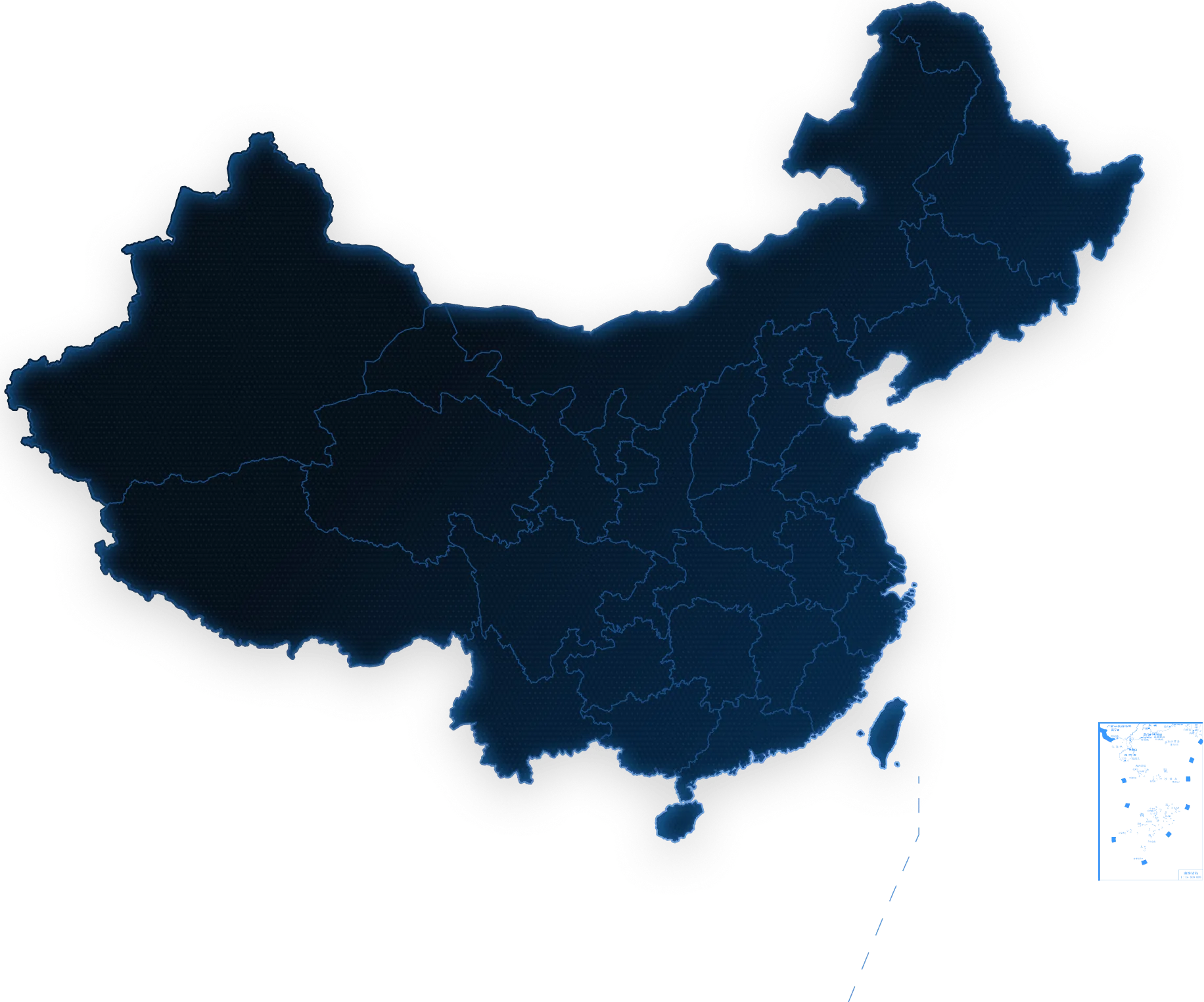 科技感地图背景